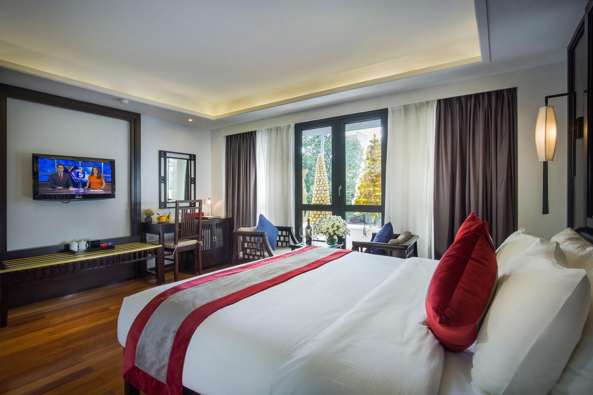 Golden Lotus Boutique Hotel Ханой Экстерьер фото