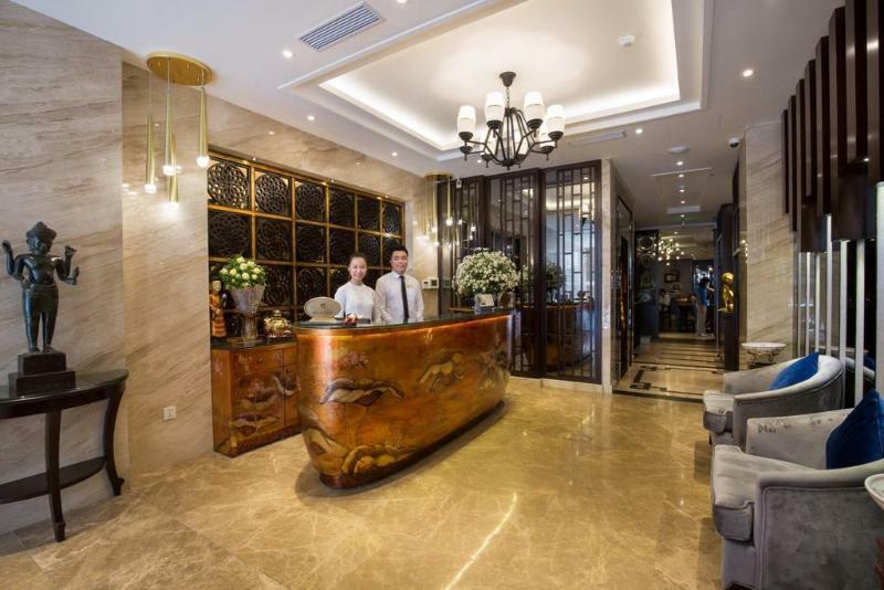 Golden Lotus Boutique Hotel Ханой Экстерьер фото